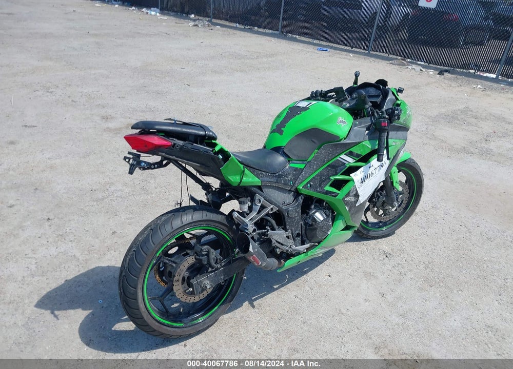 2013 KAWASAKI EX300 A VIN: JKAEX8A14DDA06712