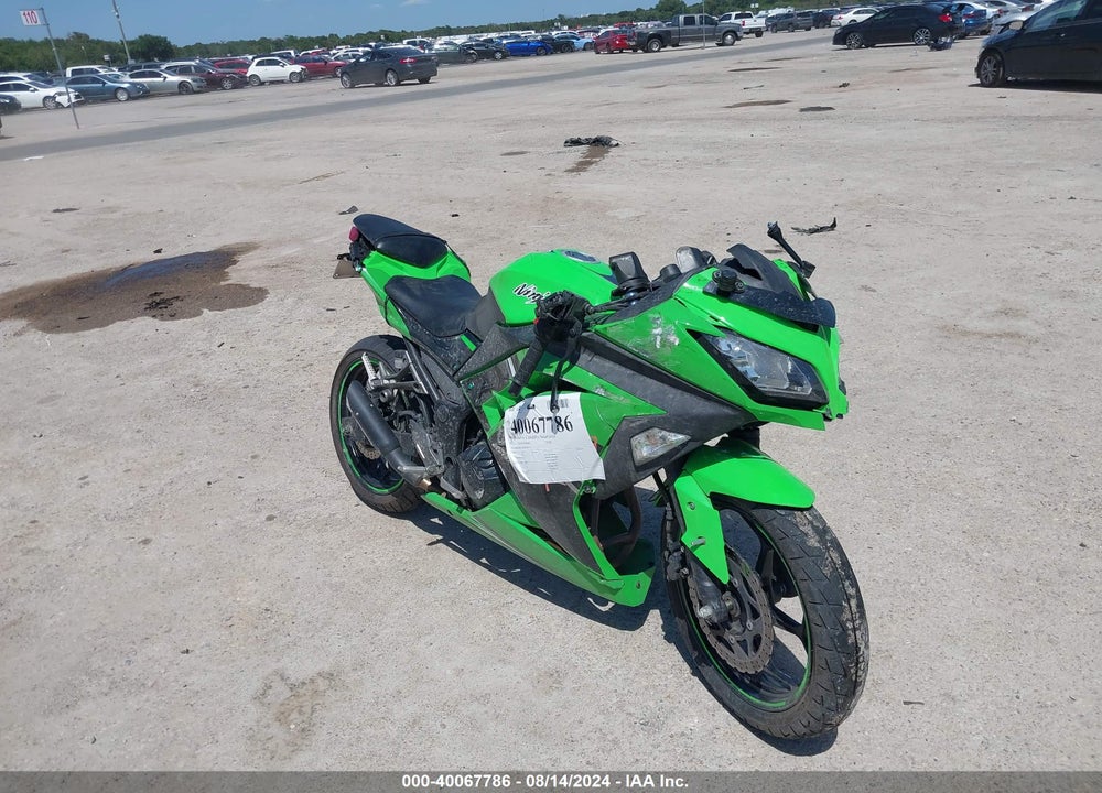 2013 KAWASAKI EX300 A VIN: JKAEX8A14DDA06712