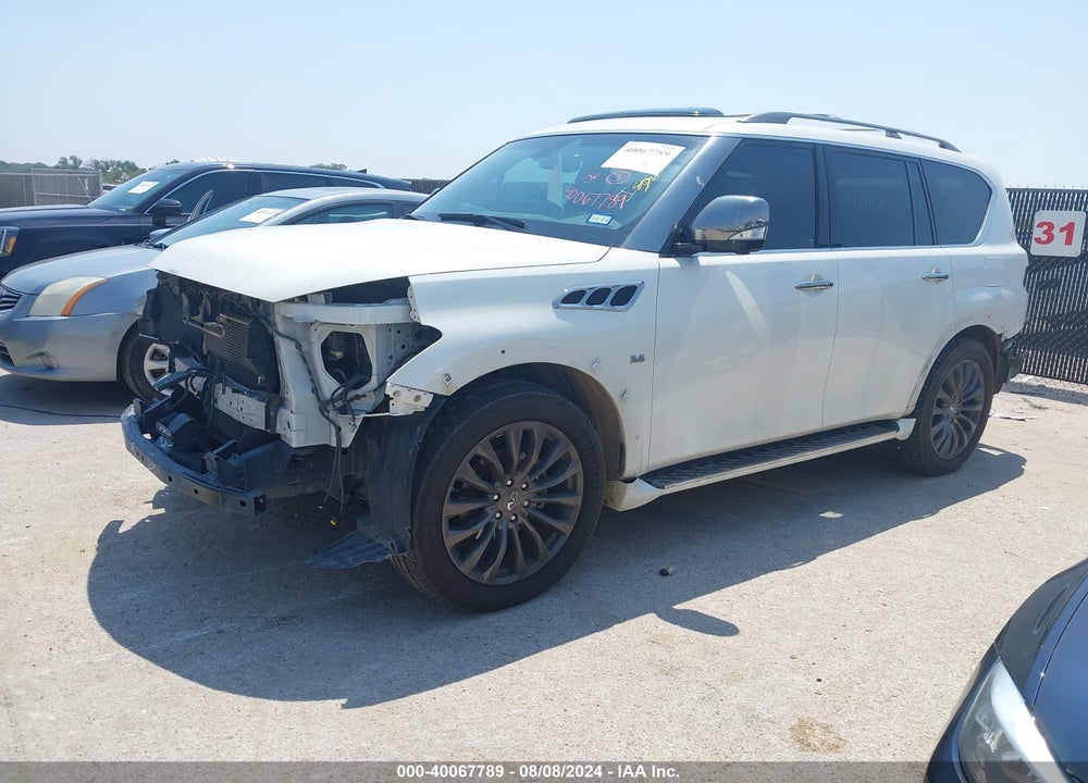 2016 INFINITI QX80 LIMITED VIN: JN8AZ2NEXG9125981