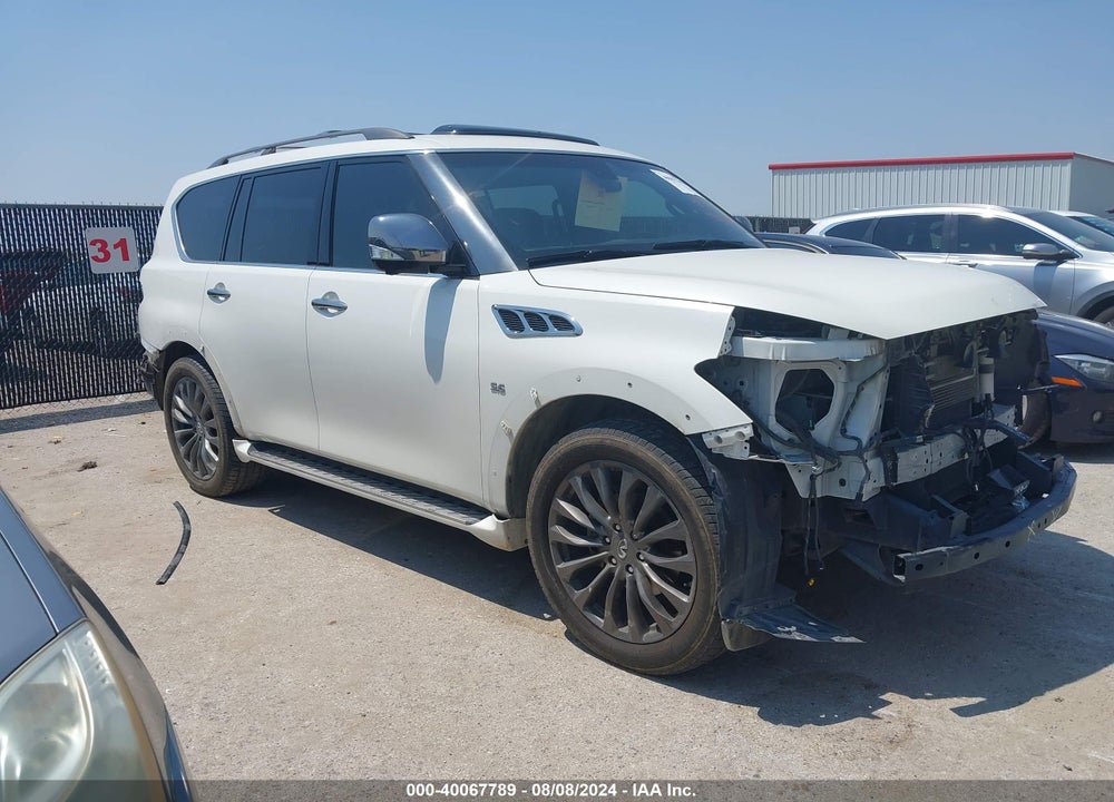 2016 INFINITI QX80 LIMITED VIN: JN8AZ2NEXG9125981