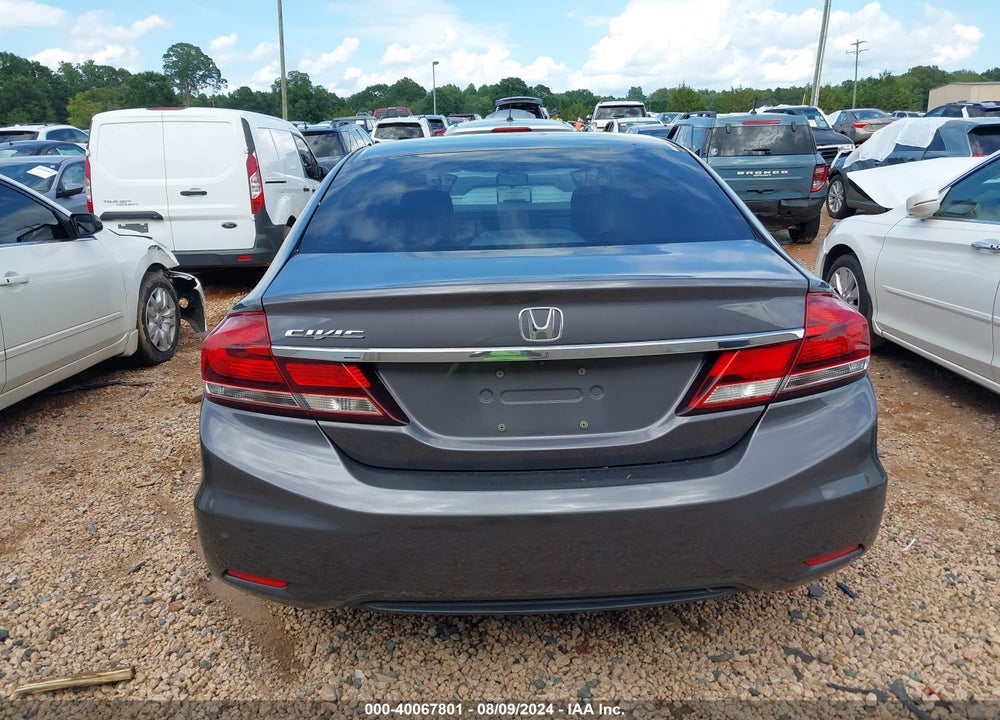 2015 HONDA CIVIC LX VIN: 19XFB2F59FE117160