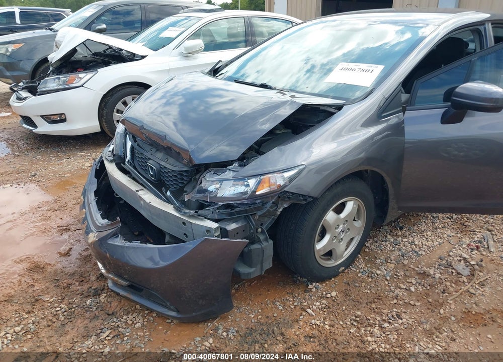 2015 HONDA CIVIC LX VIN: 19XFB2F59FE117160