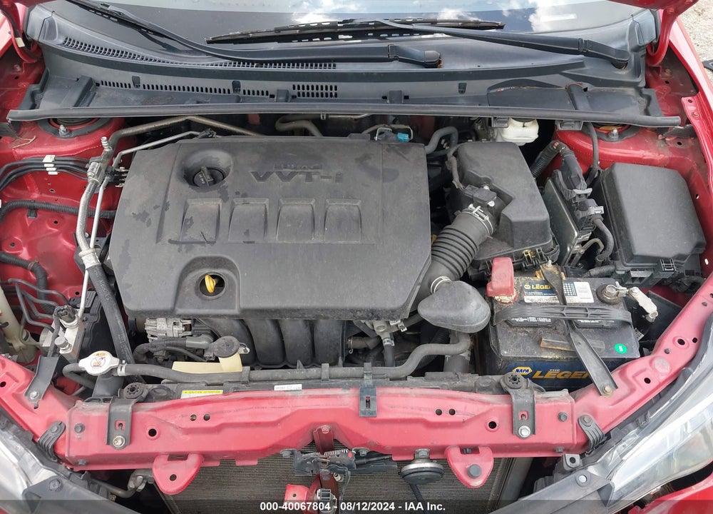 2019 TOYOTA COROLLA LE VIN: 5YFBURHE8KP910442