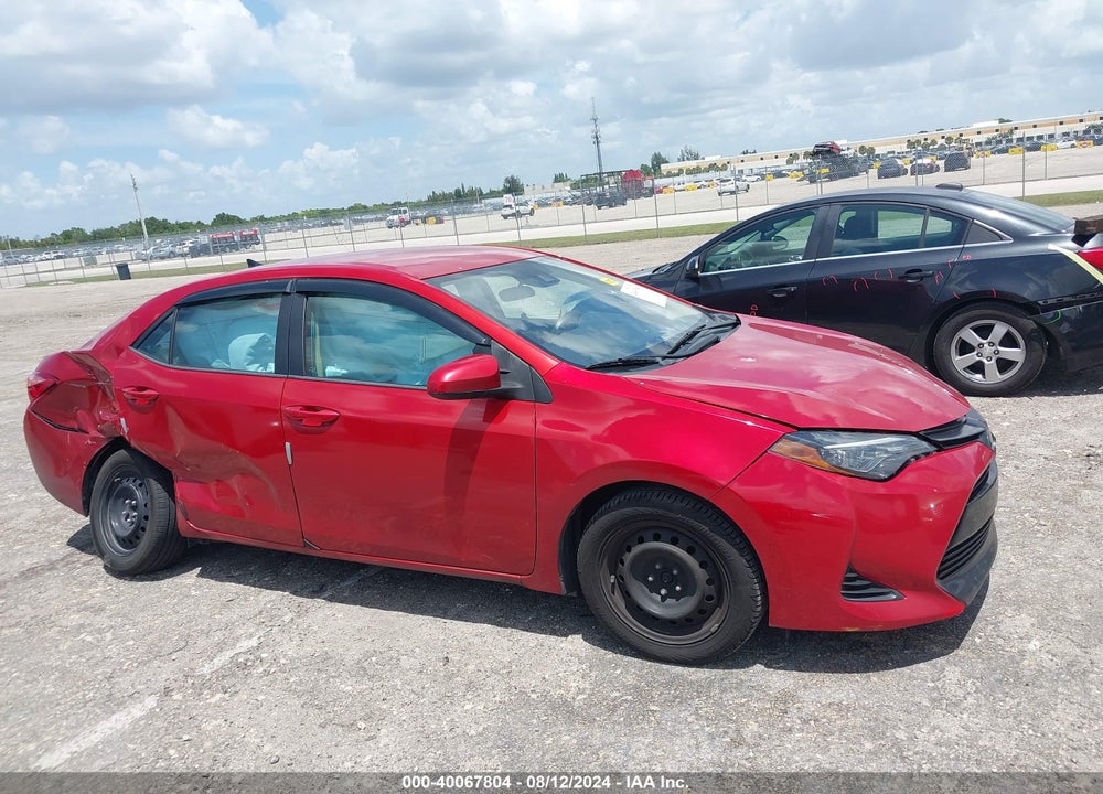 2019 TOYOTA COROLLA LE VIN: 5YFBURHE8KP910442