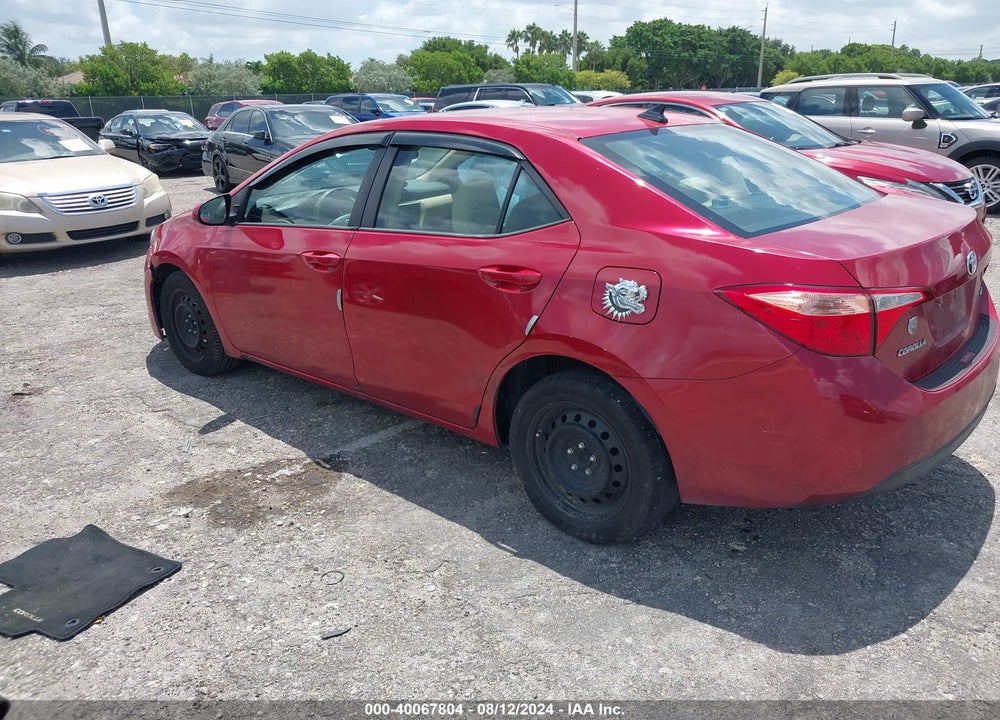 2019 TOYOTA COROLLA LE VIN: 5YFBURHE8KP910442