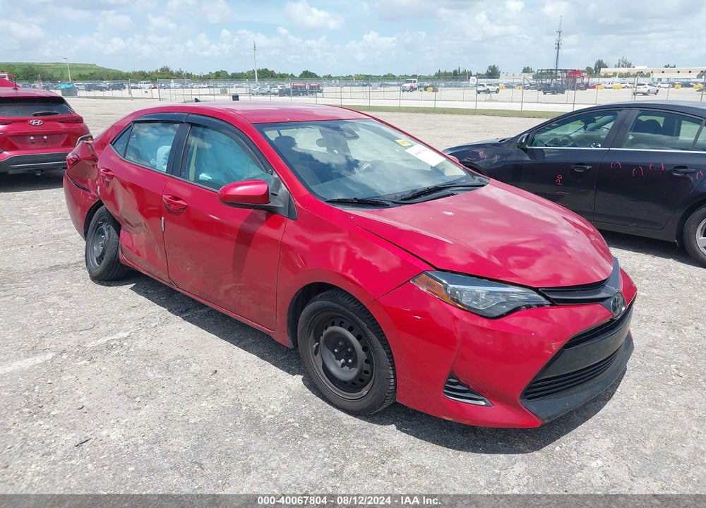 2019 TOYOTA COROLLA LE VIN: 5YFBURHE8KP910442