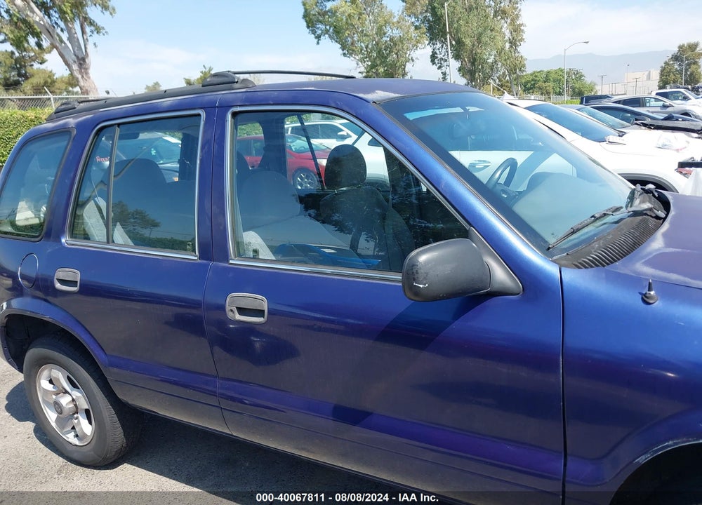 1999 KIA SPORTAGE VIN: KNDJB7236X5582651