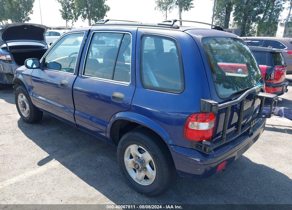 1999 KIA SPORTAGE VIN: KNDJB7236X5582651