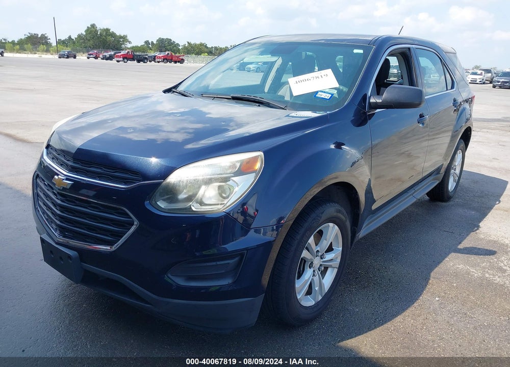2016 CHEVROLET EQUINOX LS VIN: 2GNALBEK0G6135456