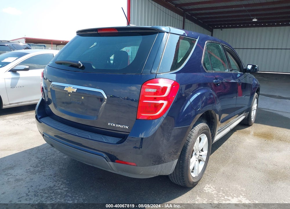 2016 CHEVROLET EQUINOX LS VIN: 2GNALBEK0G6135456