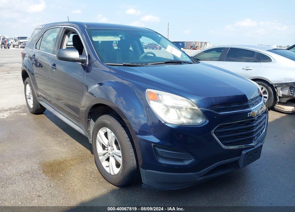 2016 CHEVROLET EQUINOX LS VIN: 2GNALBEK0G6135456