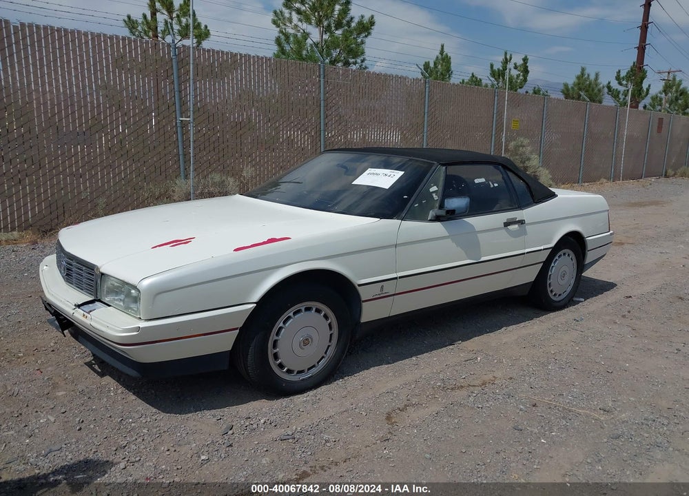 1992 CADILLAC ALLANTE VIN: 1G6VS3380NU126137