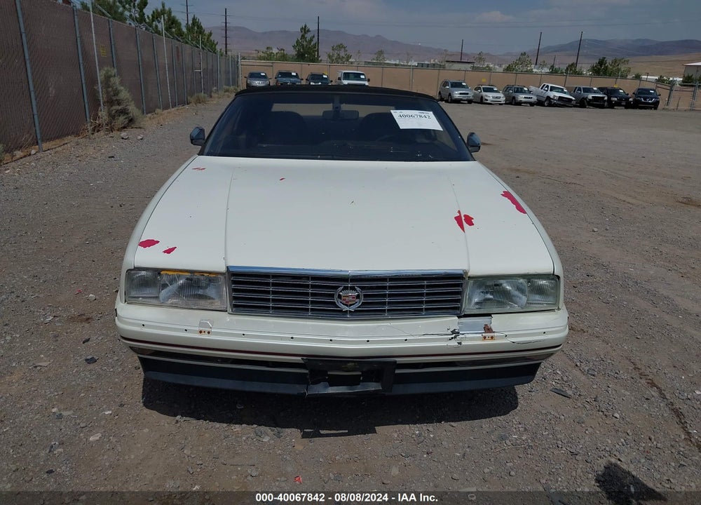 1992 CADILLAC ALLANTE VIN: 1G6VS3380NU126137