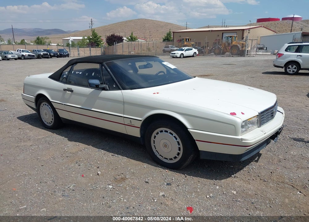 1992 CADILLAC ALLANTE VIN: 1G6VS3380NU126137