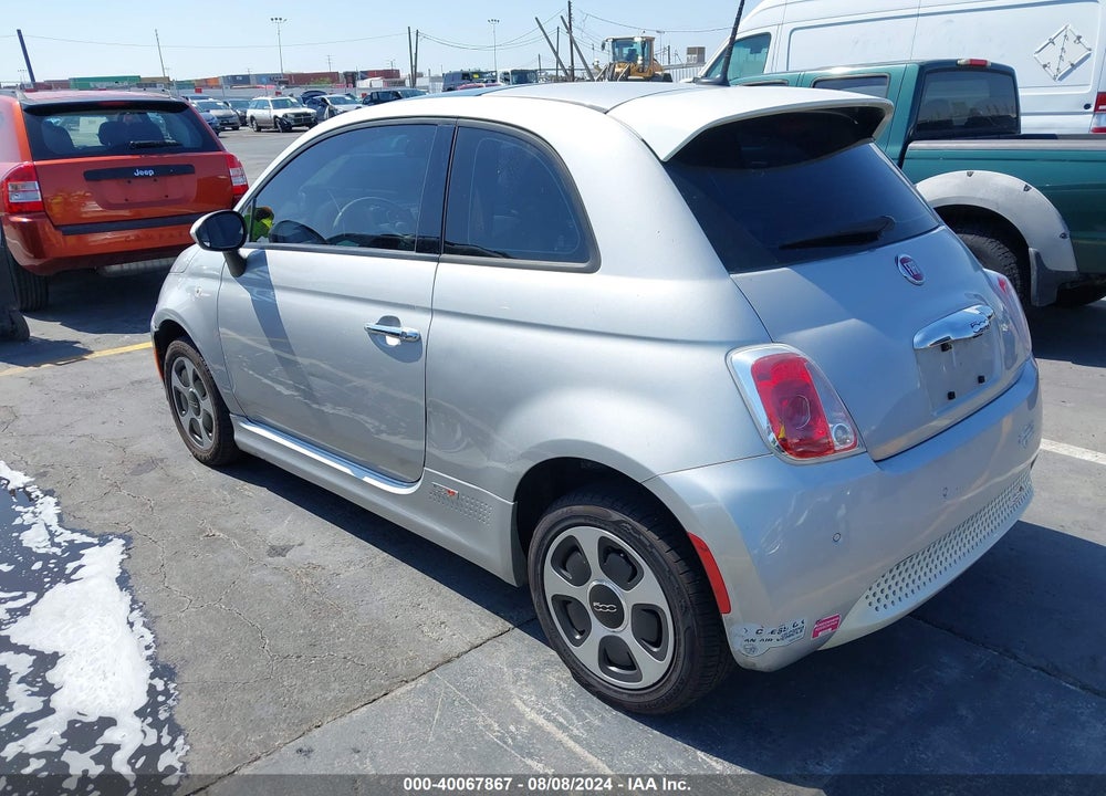 2013 FIAT 500E BATTERY ELECTRIC VIN: 3C3CFFGE0DT740547