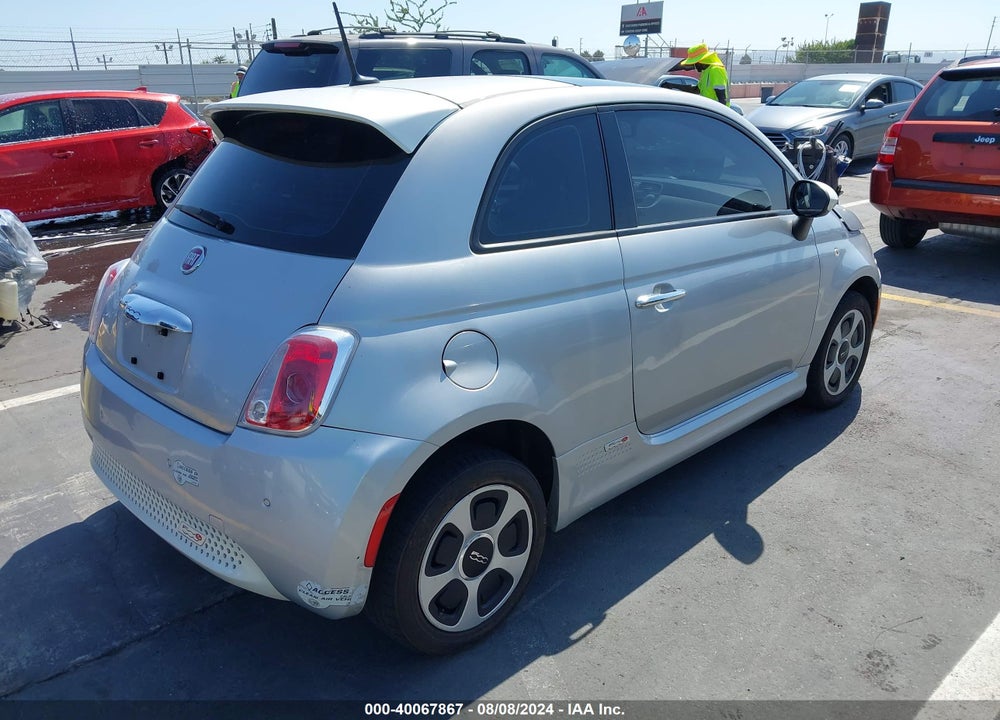 2013 FIAT 500E BATTERY ELECTRIC VIN: 3C3CFFGE0DT740547