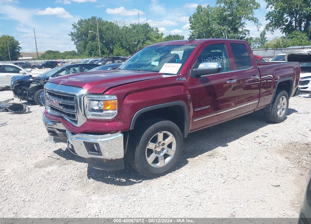 2015 GMC SIERRA 1500 SLT VIN: 1GTV2VEC6FZ330911