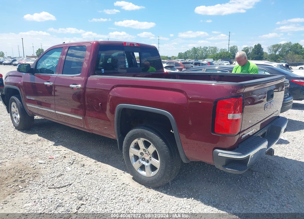 2015 GMC SIERRA 1500 SLT VIN: 1GTV2VEC6FZ330911