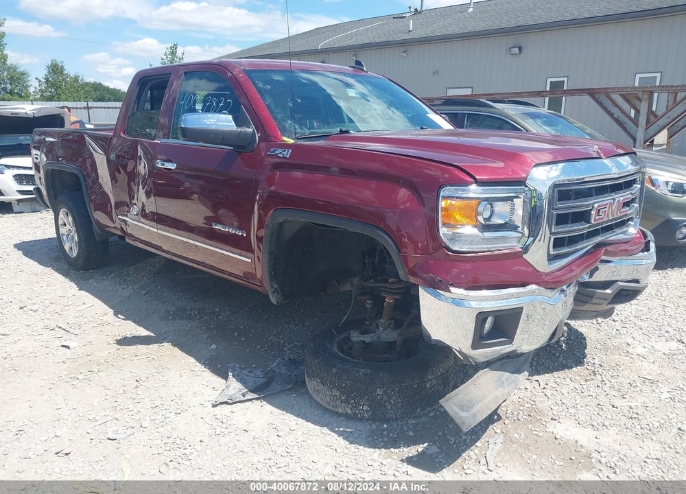 2015 GMC SIERRA 1500 SLT VIN: 1GTV2VEC6FZ330911