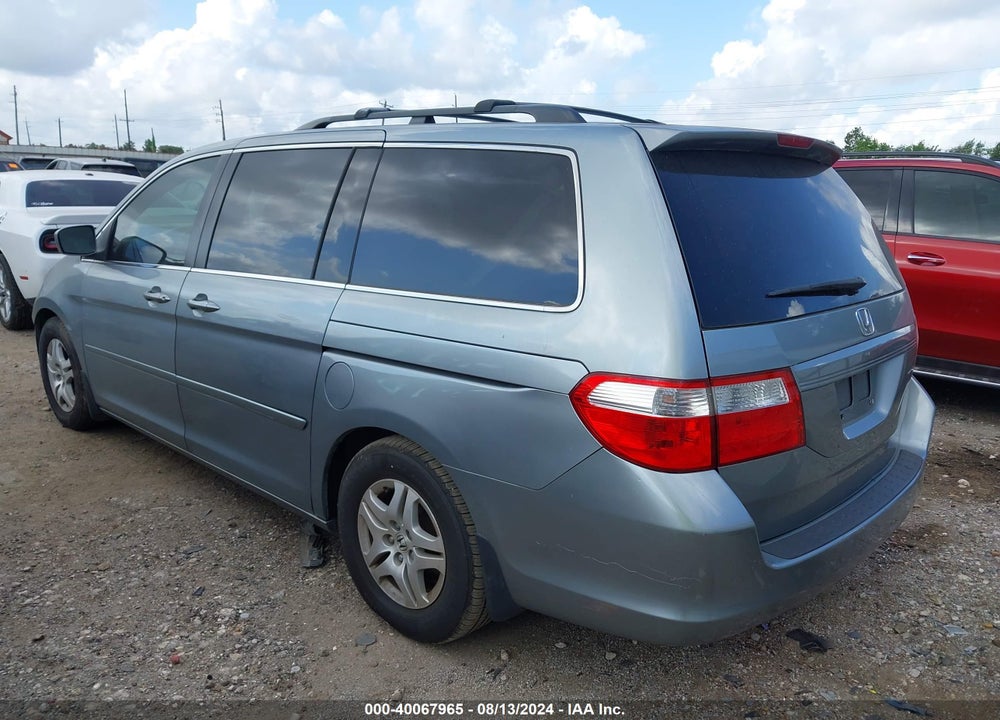 2006 HONDA ODYSSEY EX-L VIN: 5FNRL38706B016307