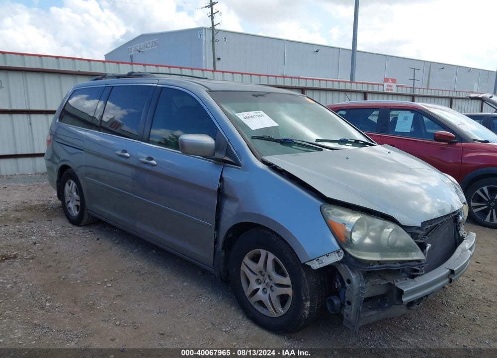 2006 HONDA ODYSSEY EX-L VIN: 5FNRL38706B016307