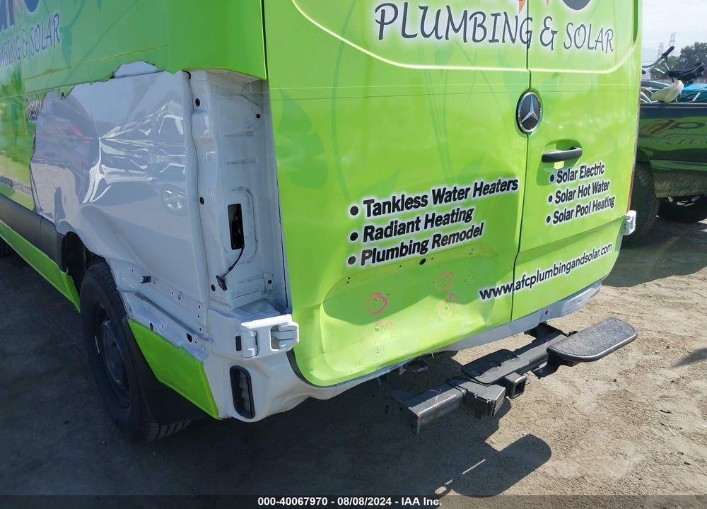 2023 MERCEDES-BENZ SPRINTER 2500 STANDARD ROOF 4-CYL DIESEL VIN: W1Y4KBHY3PT144311