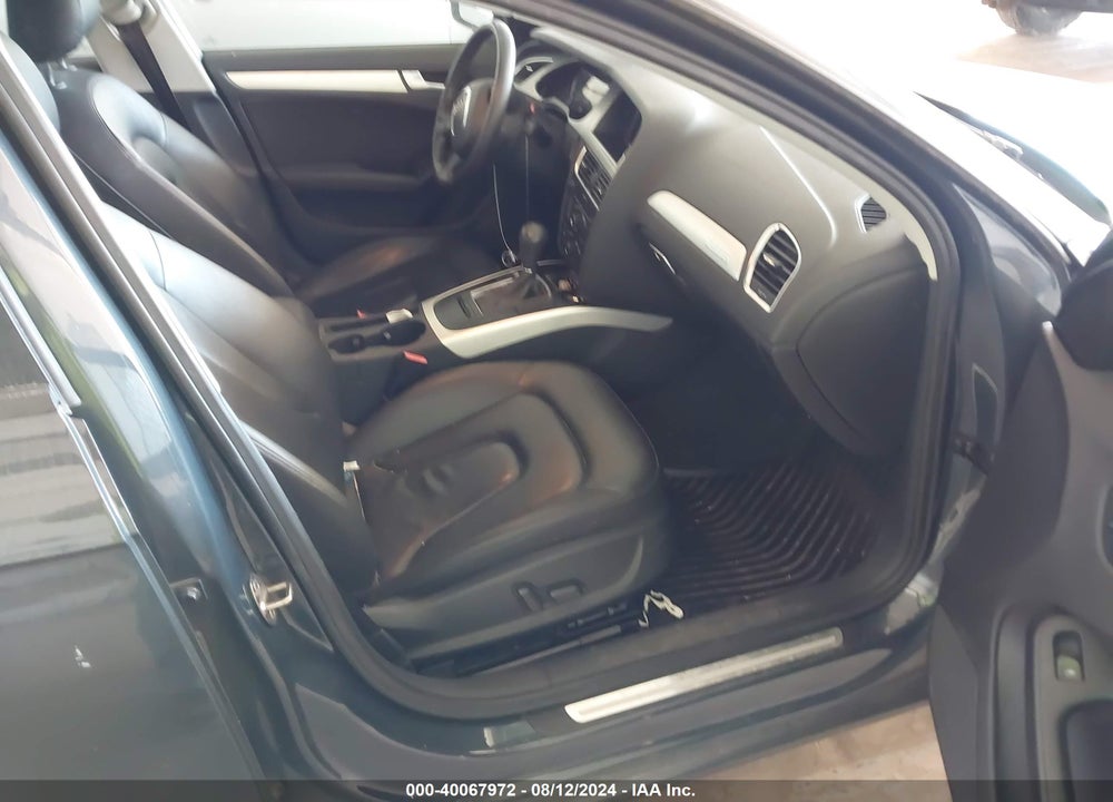 2009 AUDI A4 2.0T QUATTRO VIN: WAULF78K79N066455