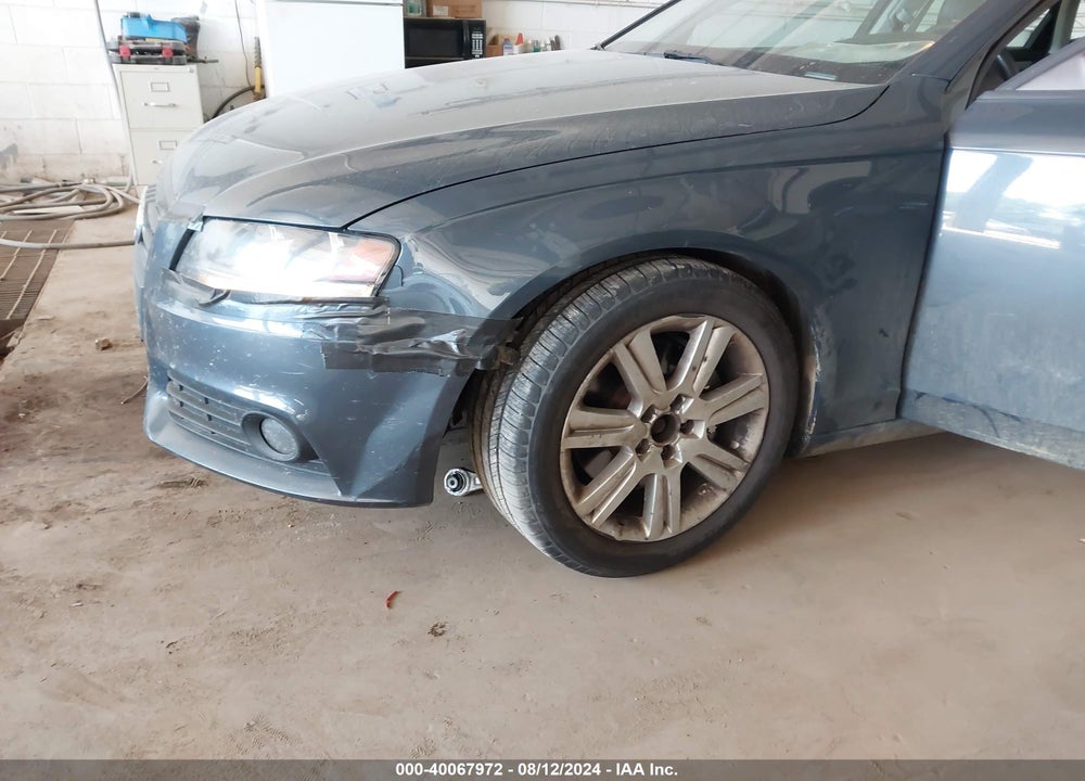 2009 AUDI A4 2.0T QUATTRO VIN: WAULF78K79N066455