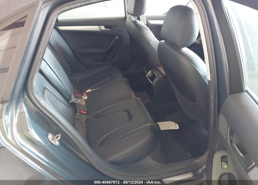 2009 AUDI A4 2.0T QUATTRO VIN: WAULF78K79N066455