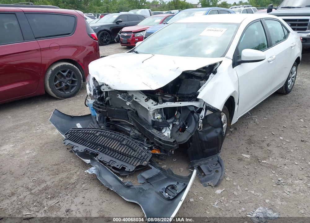 2016 TOYOTA COROLLA LE VIN: 5YFBURHE9GP535619