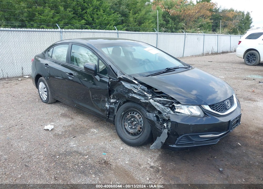 2014 HONDA CIVIC VIN: 19XFB2F59EE030373