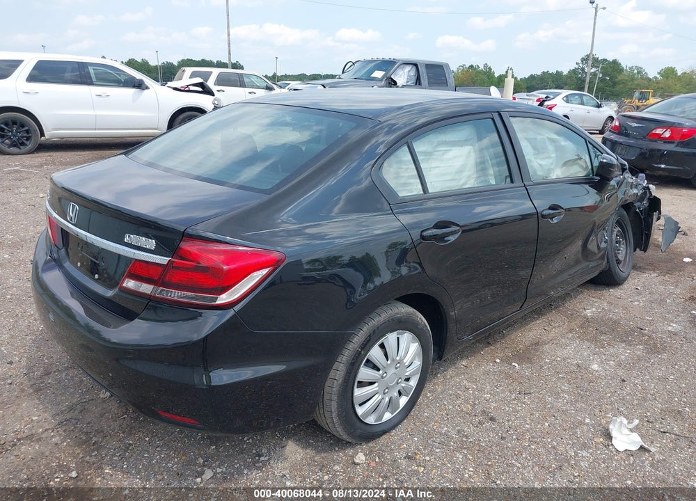 2014 HONDA CIVIC VIN: 19XFB2F59EE030373