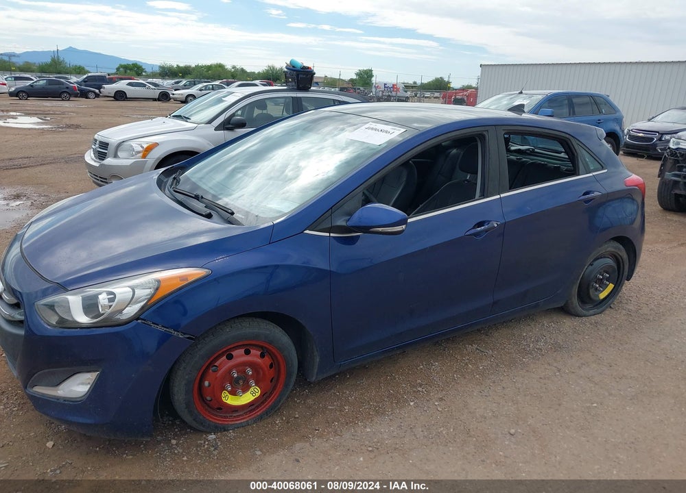 2013 HYUNDAI ELANTRA GT VIN: KMHD35LEXDU096971