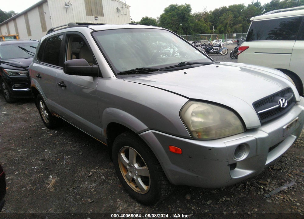 2007 HYUNDAI TUCSON GLS VIN: KM8JM12BX7U650658