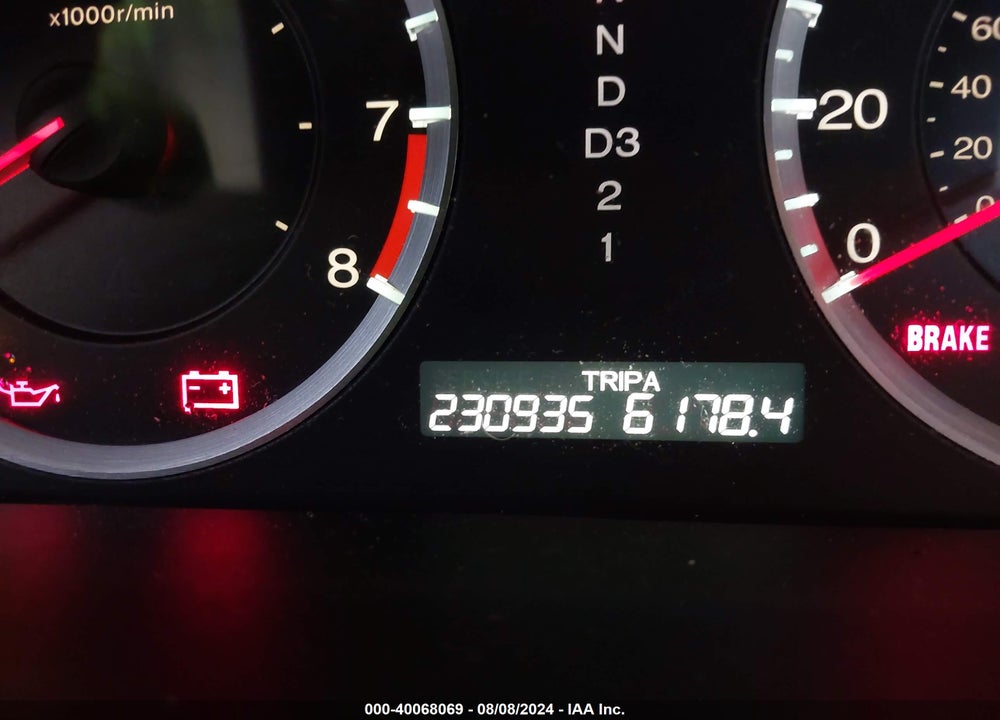 2008 HONDA ACCORD 2.4 EX-L VIN: 1HGCP26868A096810