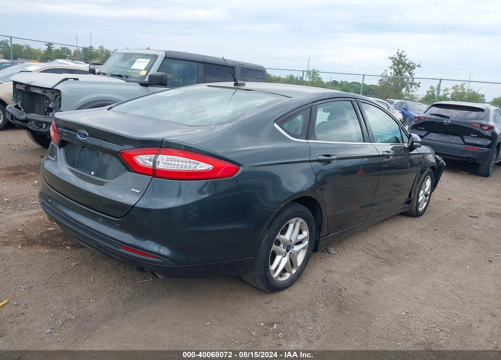 2015 FORD FUSION SE VIN: 1FA6P0H75F5116951