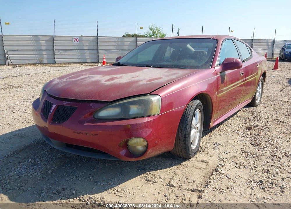 2006 PONTIAC GRAND PRIX VIN: 2G2WP552161103569