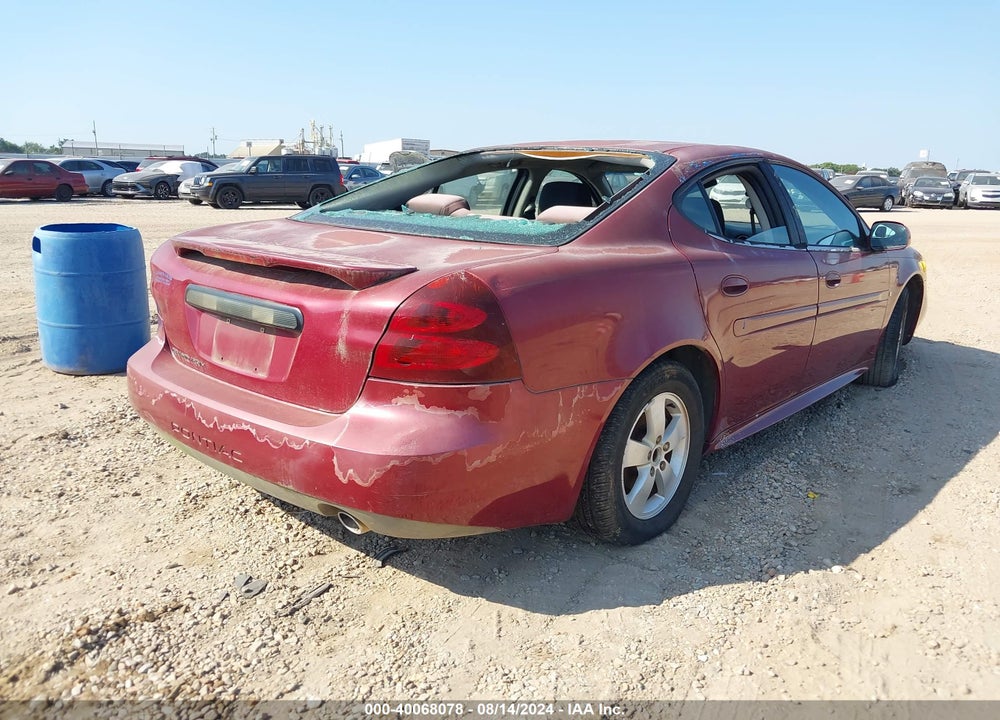 2006 PONTIAC GRAND PRIX VIN: 2G2WP552161103569