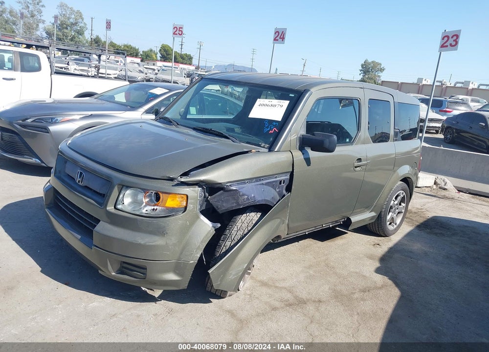 2008 HONDA ELEMENT SC VIN: 5J6YH18968L006359