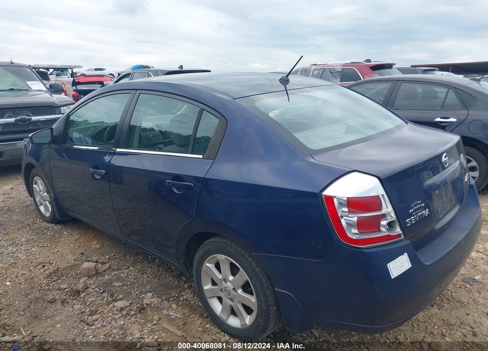 2007 NISSAN SENTRA VIN: 3N1AB61E47L676141