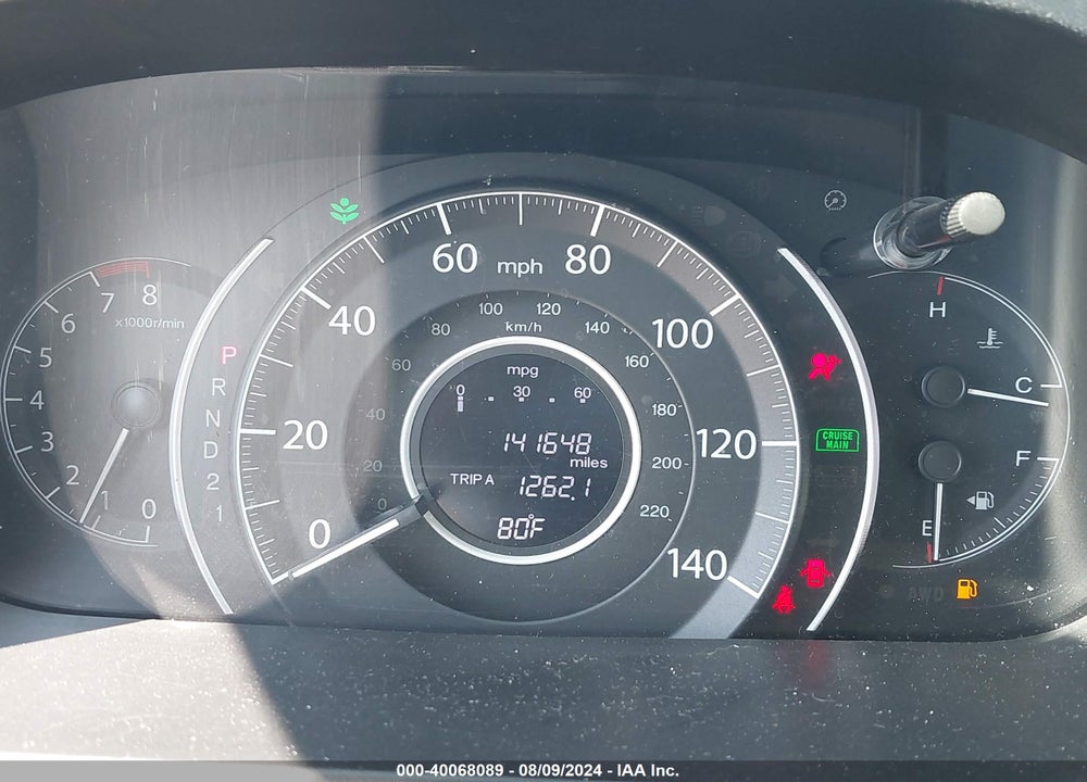 2014 HONDA CR-V EX-L VIN: 5J6RM4H7XEL096482