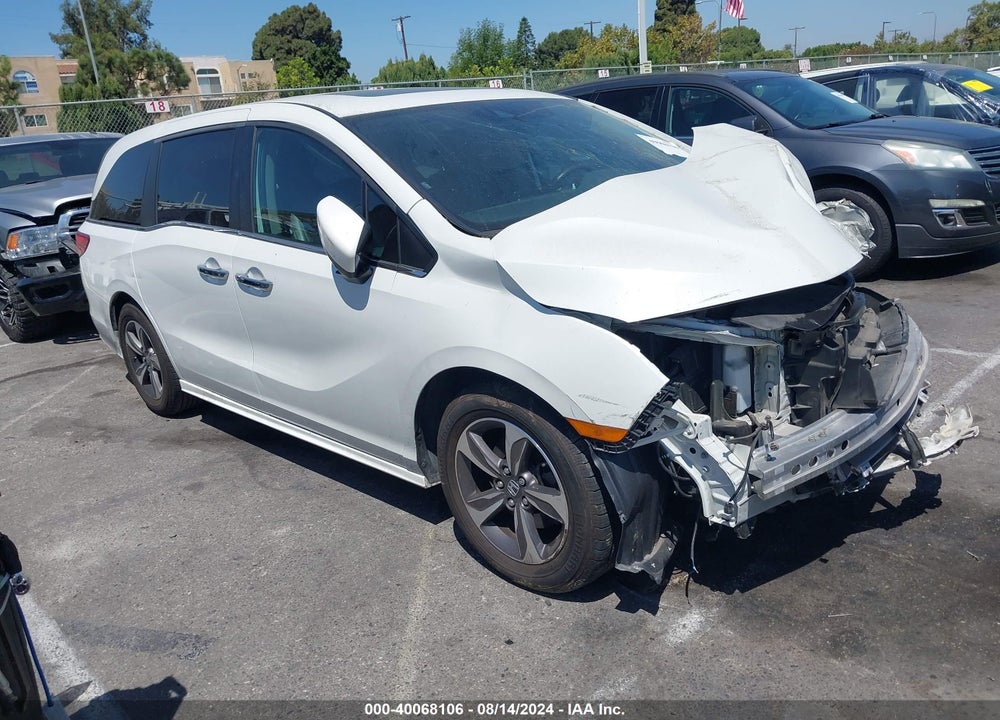 2020 HONDA ODYSSEY TOURING VIN: 5FNRL6H82LB032935