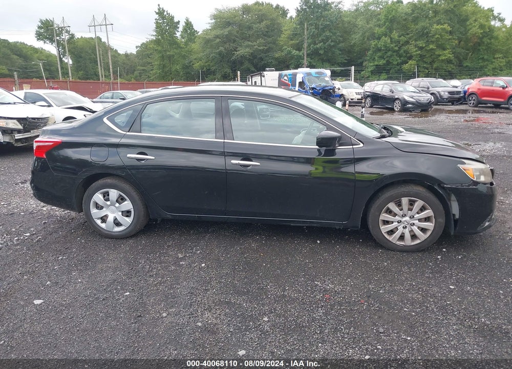 2017 NISSAN SENTRA SV VIN: 3N1AB7AP6HY353835
