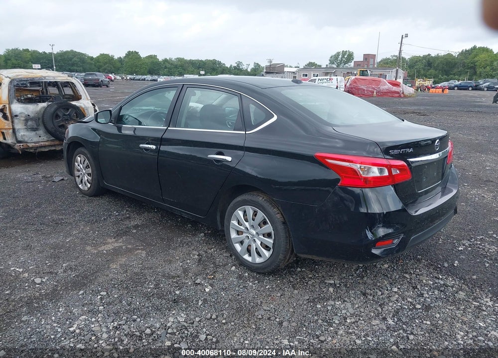2017 NISSAN SENTRA SV VIN: 3N1AB7AP6HY353835
