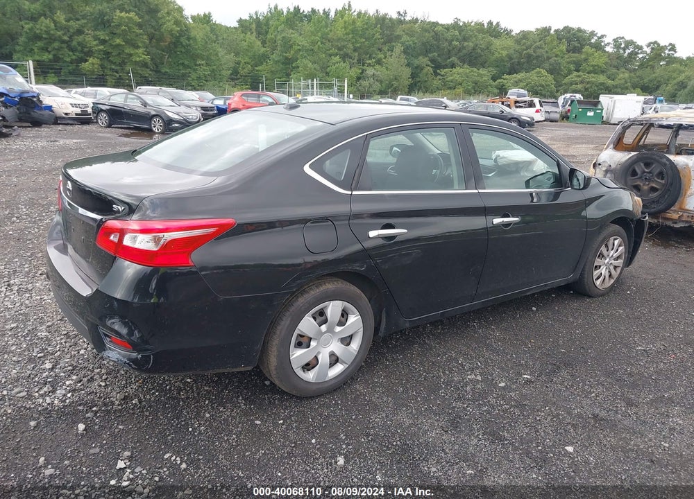 2017 NISSAN SENTRA SV VIN: 3N1AB7AP6HY353835