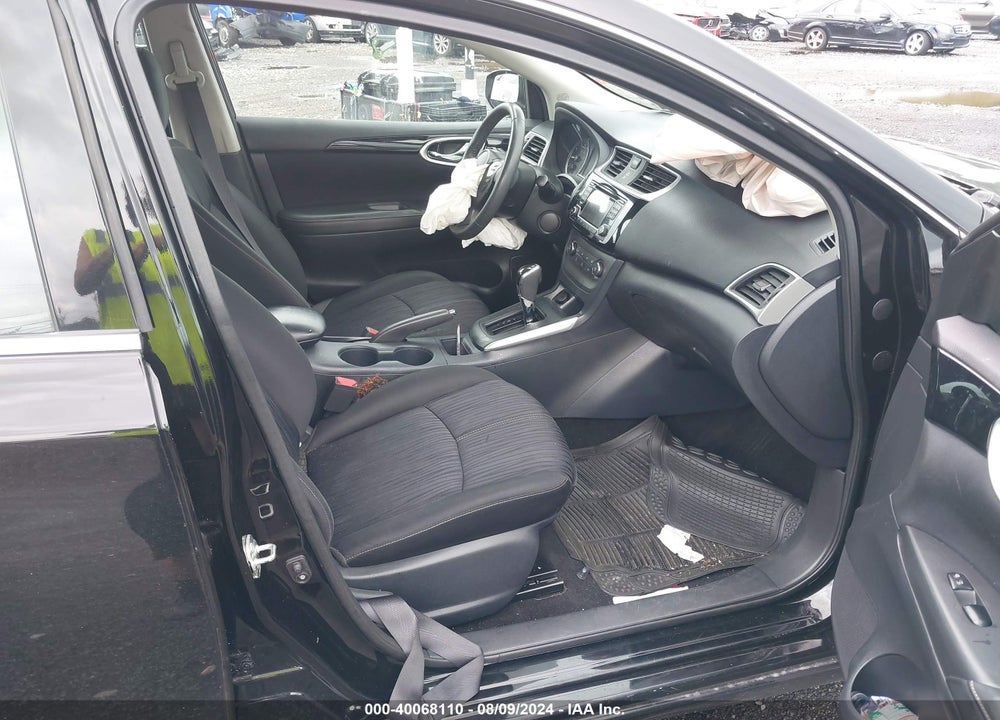 2017 NISSAN SENTRA SV VIN: 3N1AB7AP6HY353835