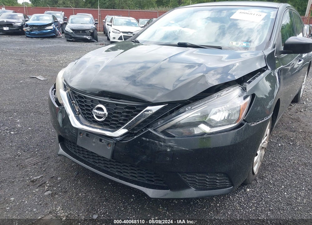 2017 NISSAN SENTRA SV VIN: 3N1AB7AP6HY353835