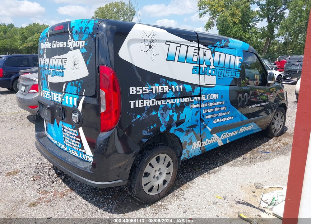 2015 RAM PROMASTER CITY TRADESMAN SLT VIN: ZFBERFBTXF6A66721