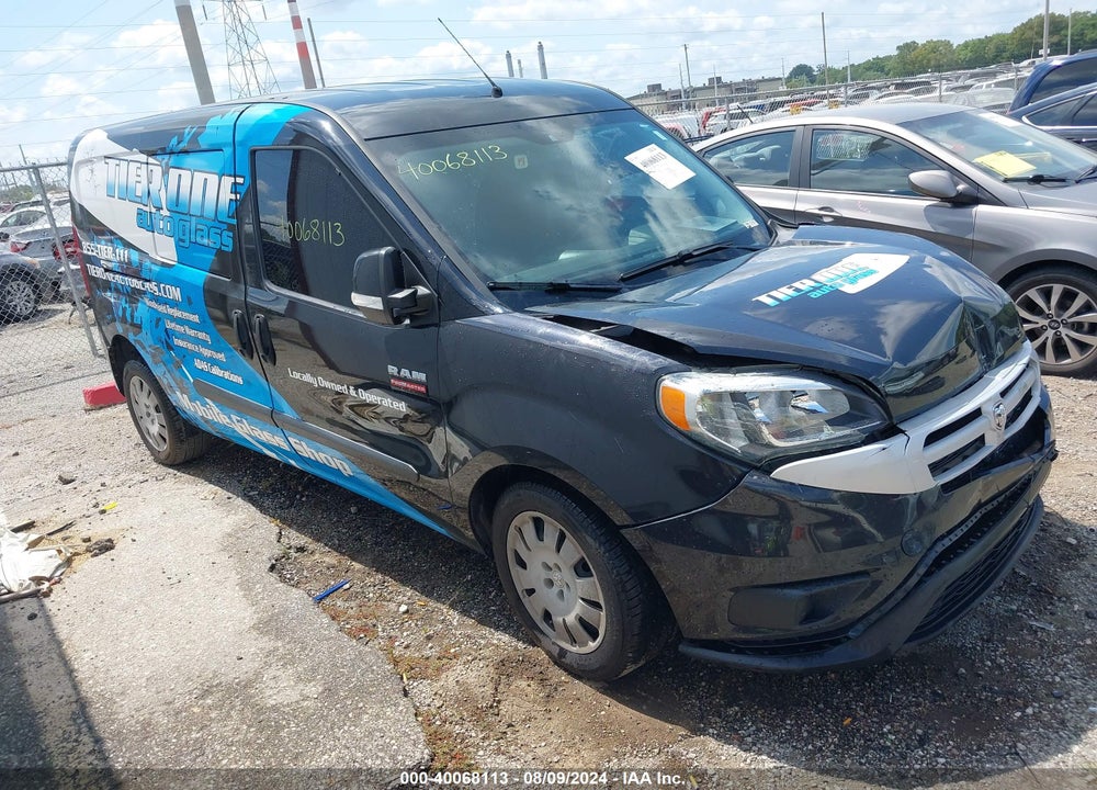2015 RAM PROMASTER CITY TRADESMAN SLT VIN: ZFBERFBTXF6A66721
