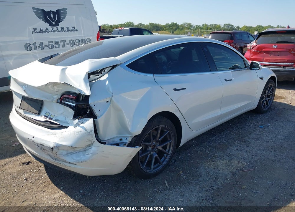 2020 TESLA MODEL 3 STANDARD RANGE PLUS REAR-WHEEL DRIVE/STANDARD RANGE REAR-WHEEL DRIVE VIN: 5YJ3E1EA4LF598038